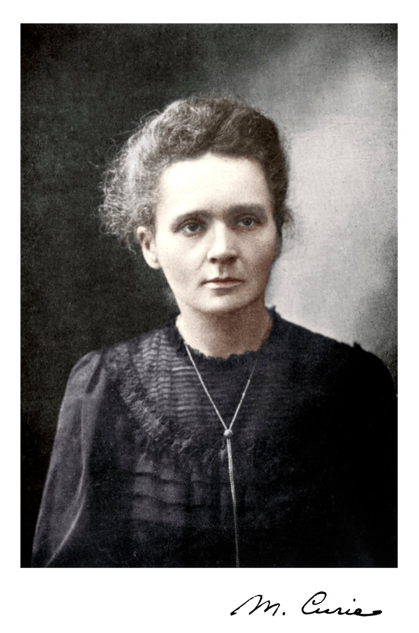 Marie Curie, urodzona w Polsce fizyka francuska, 1917 autorstwa Unbekannt