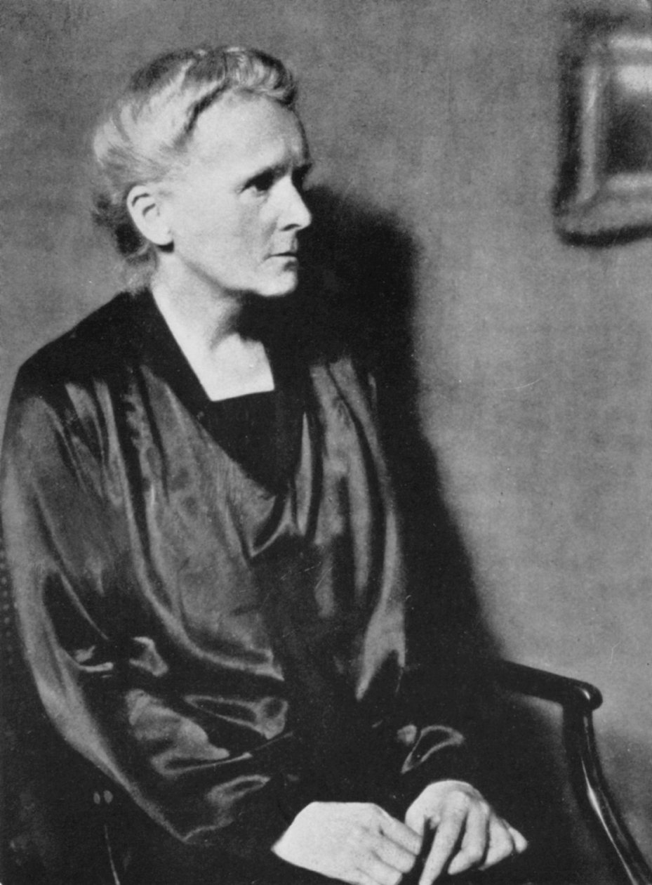 Marie Curie, urodzona w Polsce fizyka francuska, 1929 autorstwa Unbekannt