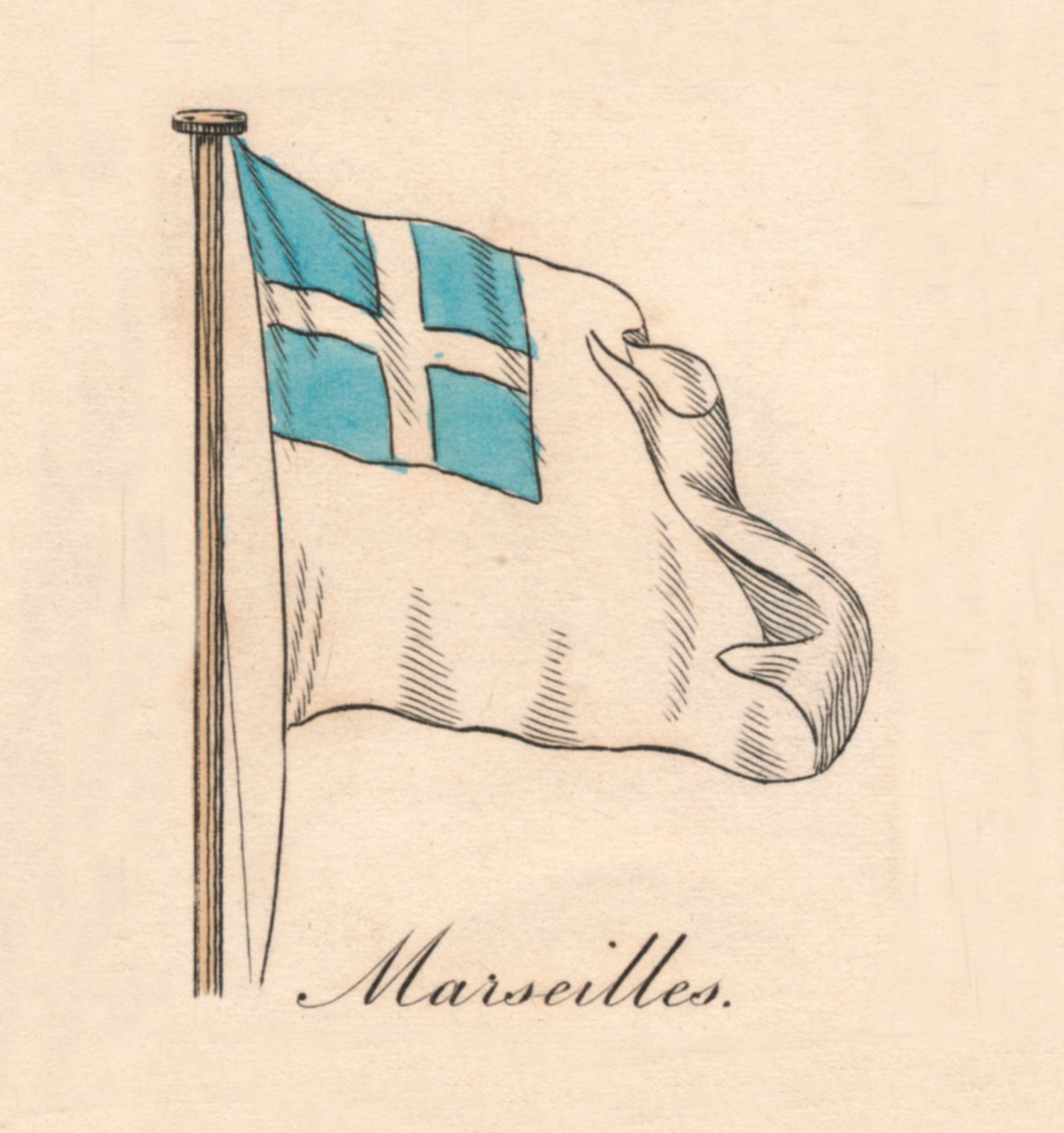 Marsylia, 1838 autorstwa Unbekannt