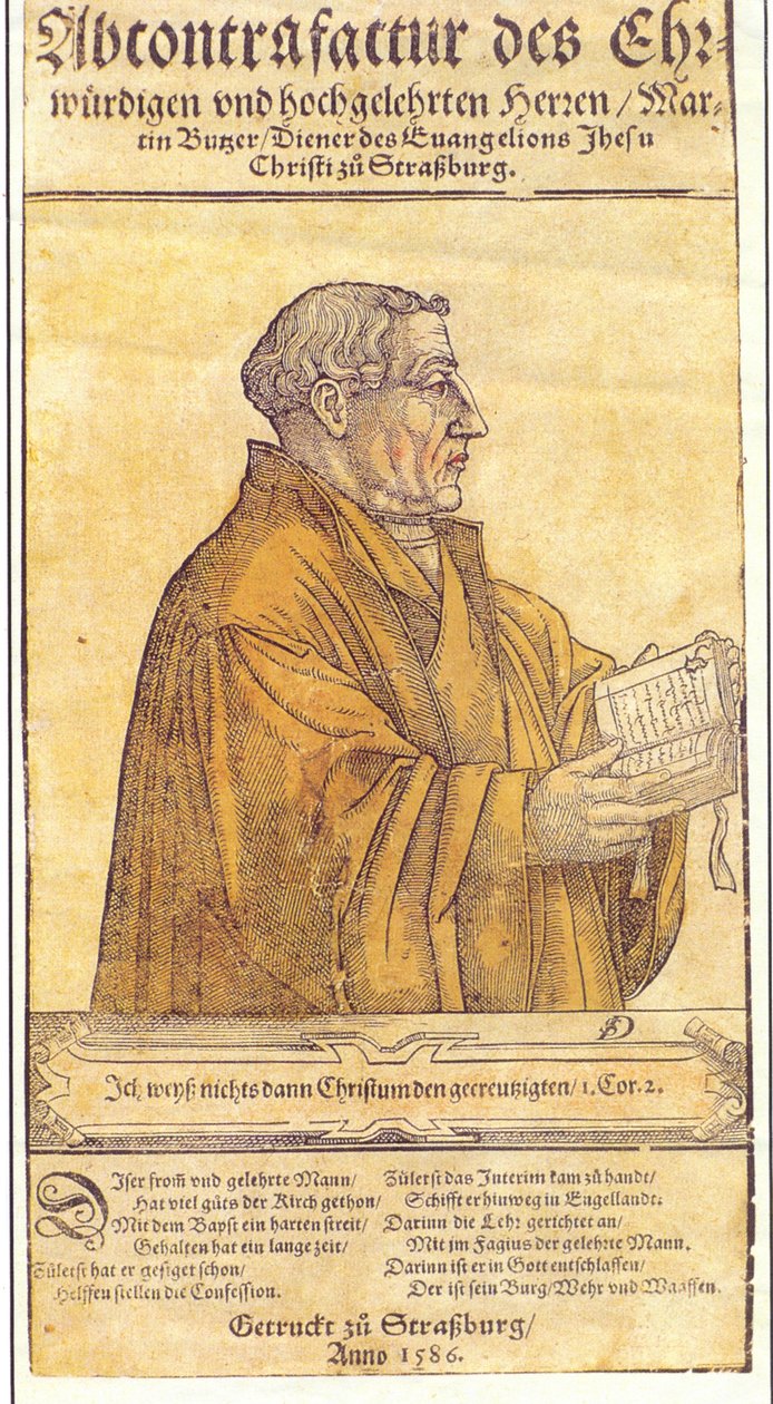Martin Bucer 1491-1551 autorstwa Unbekannt