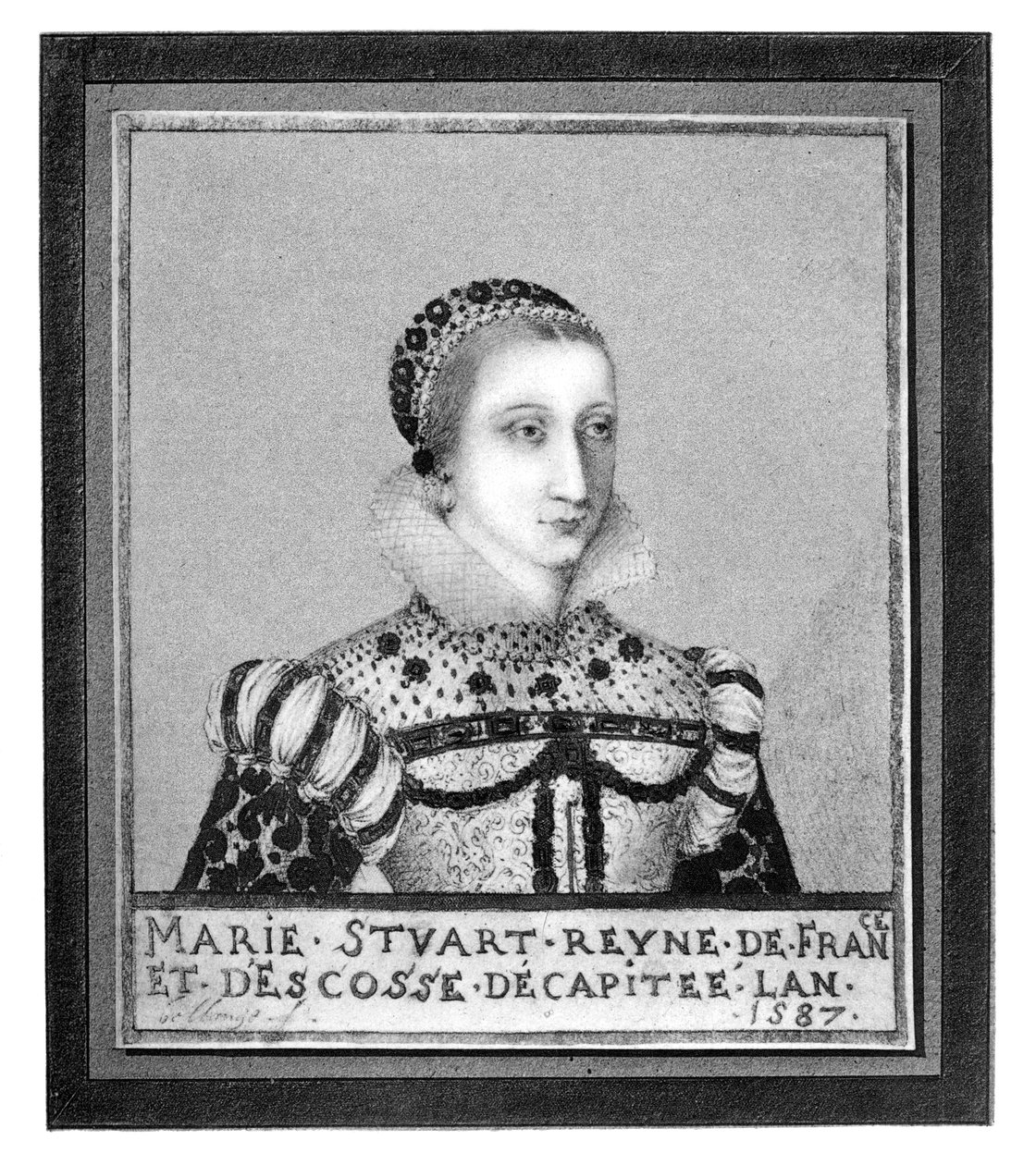 Maria, królowa Szkotów, 1587, 1896 autorstwa Unbekannt