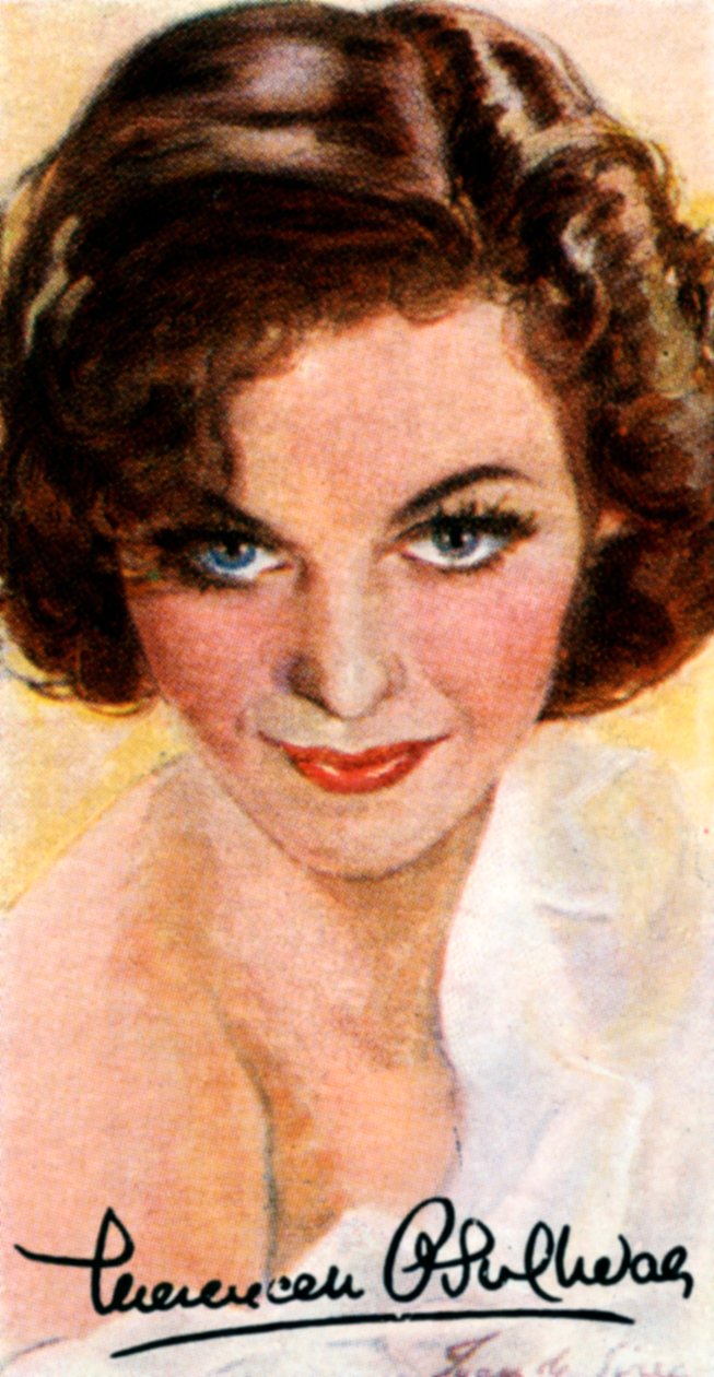 Maureen OSullivan, 1911-1998, irlandzka aktorka, XX wiek autorstwa Unbekannt