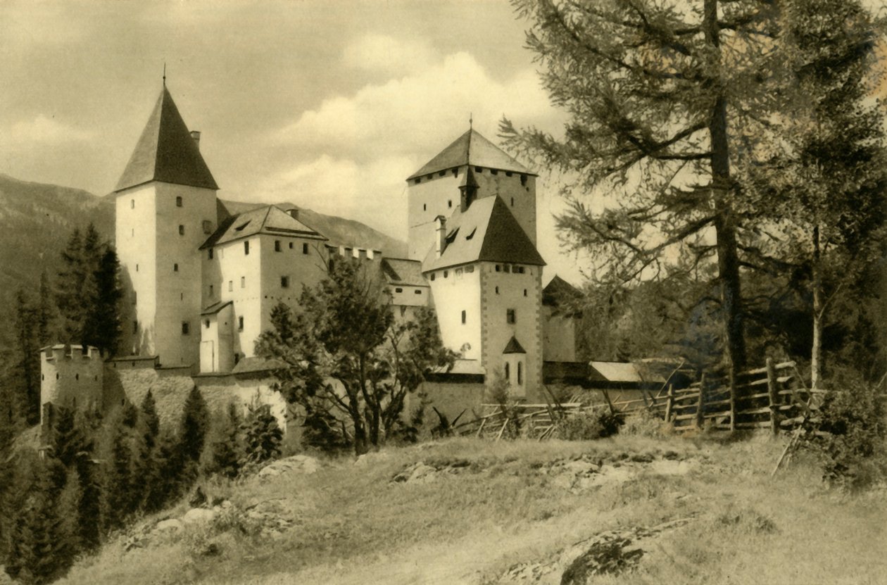 Zamek Mauterndorf, Austria, ok. 1935. autorstwa Unbekannt
