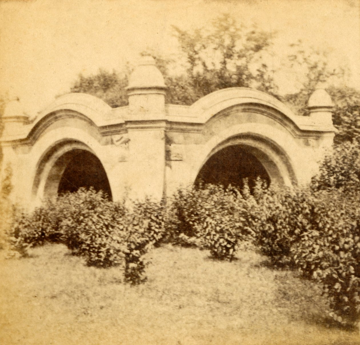 Łuki Łąkowego Portu, Prospect Park, ok. 1880 r. autorstwa Unbekannt