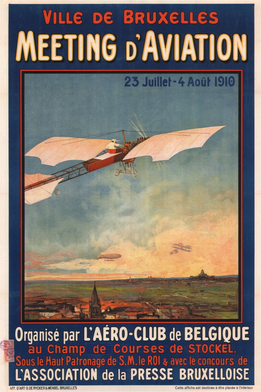 Spotkanie d Lotnictwo, 1910 autorstwa Unbekannt
