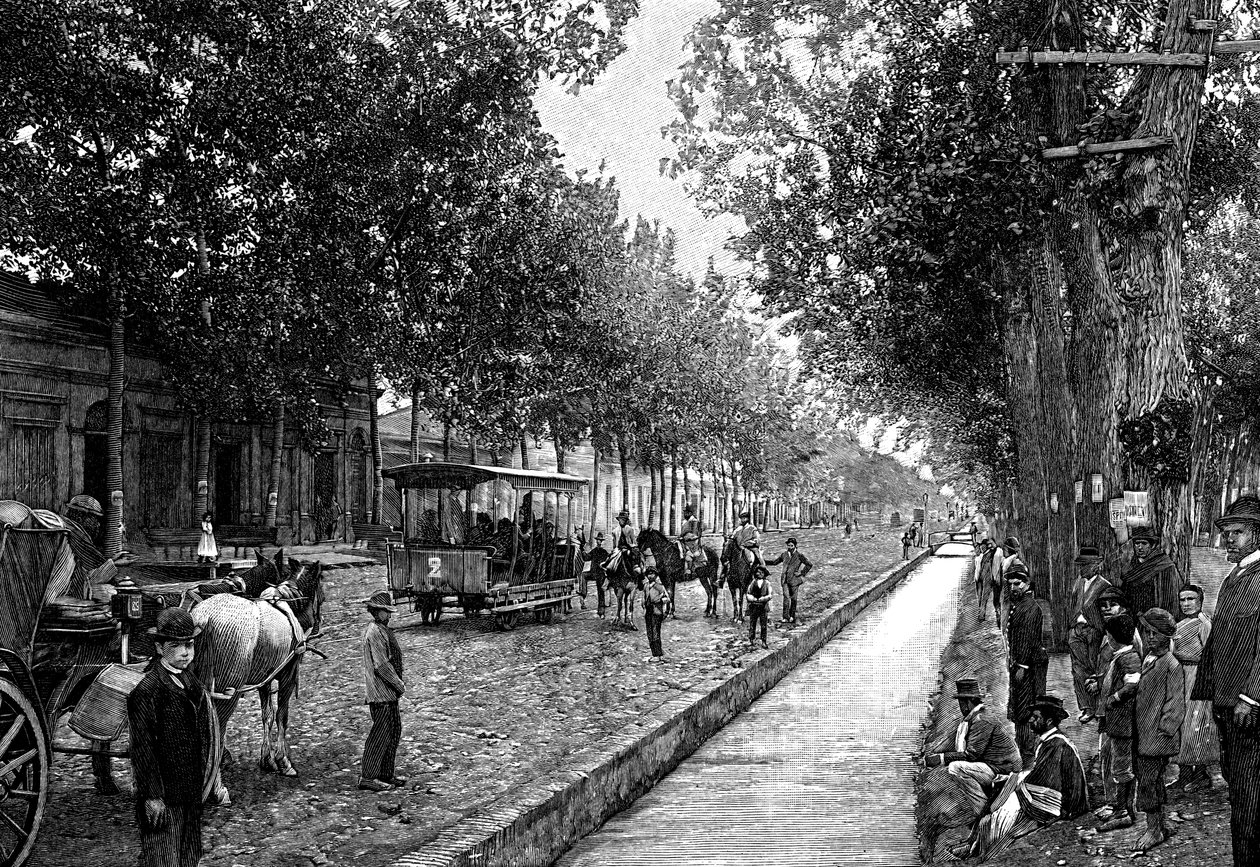 Mendoza, Argentyna, 1895 autorstwa Unbekannt