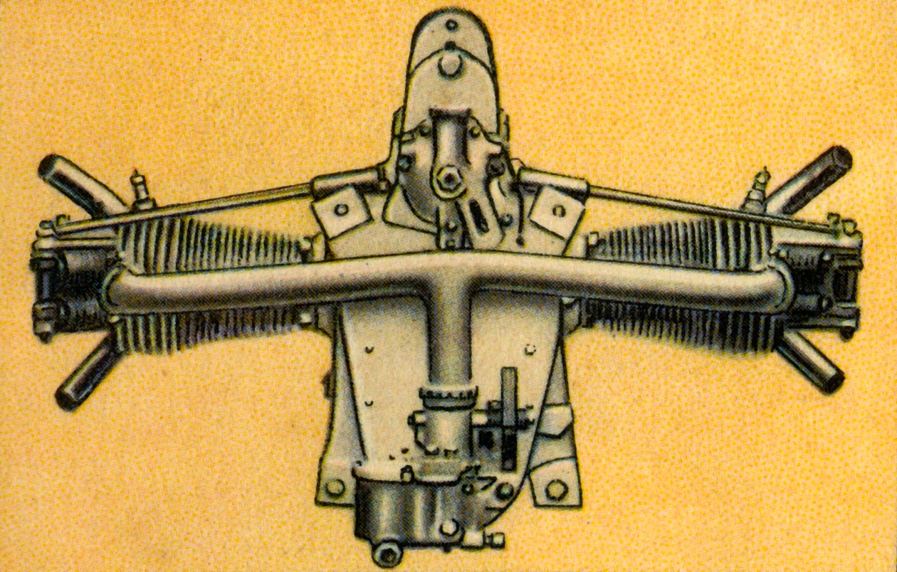Silnik Mercedesa o mocy 20 koni mechanicznych, 1932 r. autorstwa Unbekannt