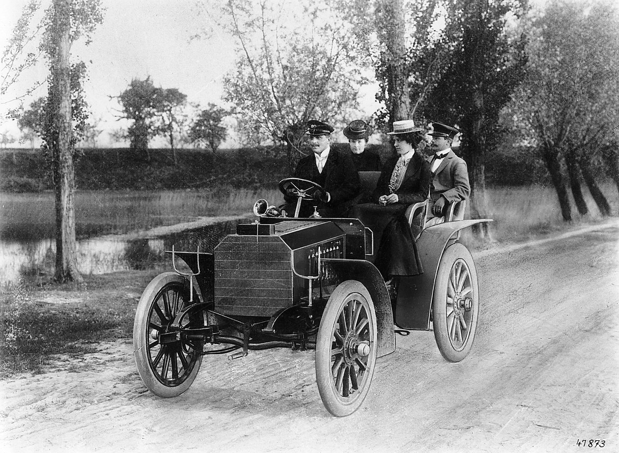Samochód Mercedes 35 KM, 1901 autorstwa Unbekannt