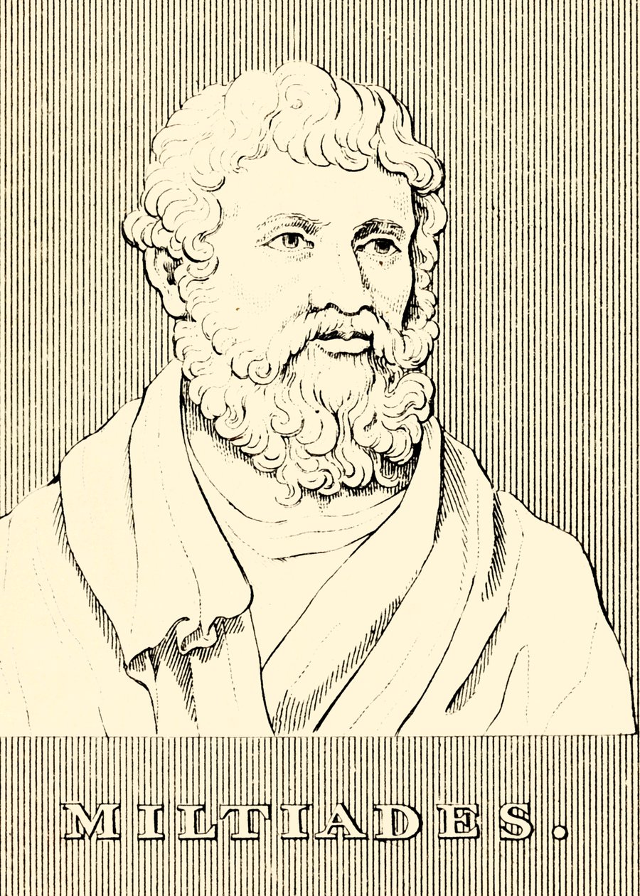 Miltiades, c550-489 pne, 1830. autorstwa Unbekannt