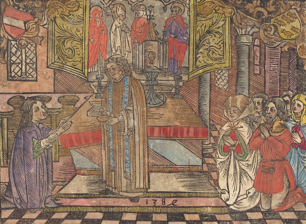 Cud w Seefeld, 1484. autorstwa Unbekannt
