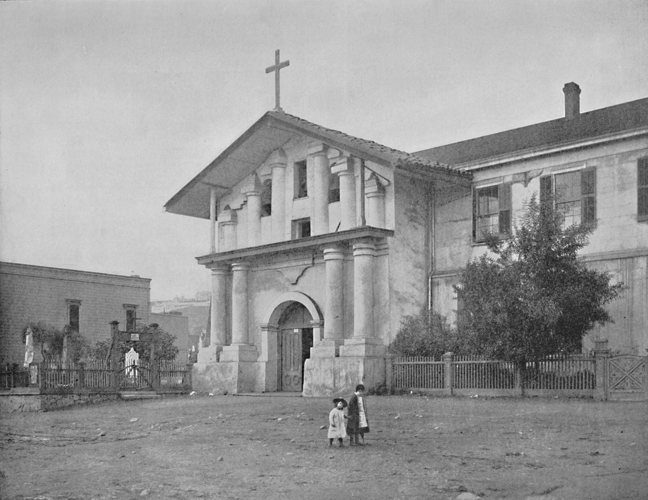 Misja Dolores, San Francisco, Kalifornia, c1897. autorstwa Unbekannt