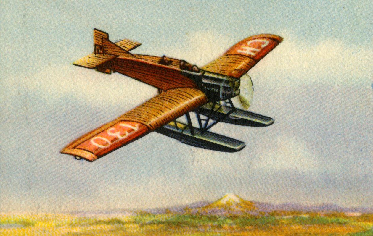 Lot Mittelholzersa do Afryki, 1926, 1932. autorstwa Unbekannt