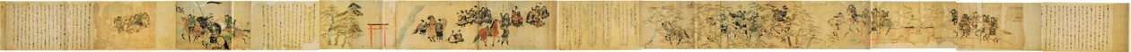 Mōko Shūrai Ekotoba autorstwa Unbekannt