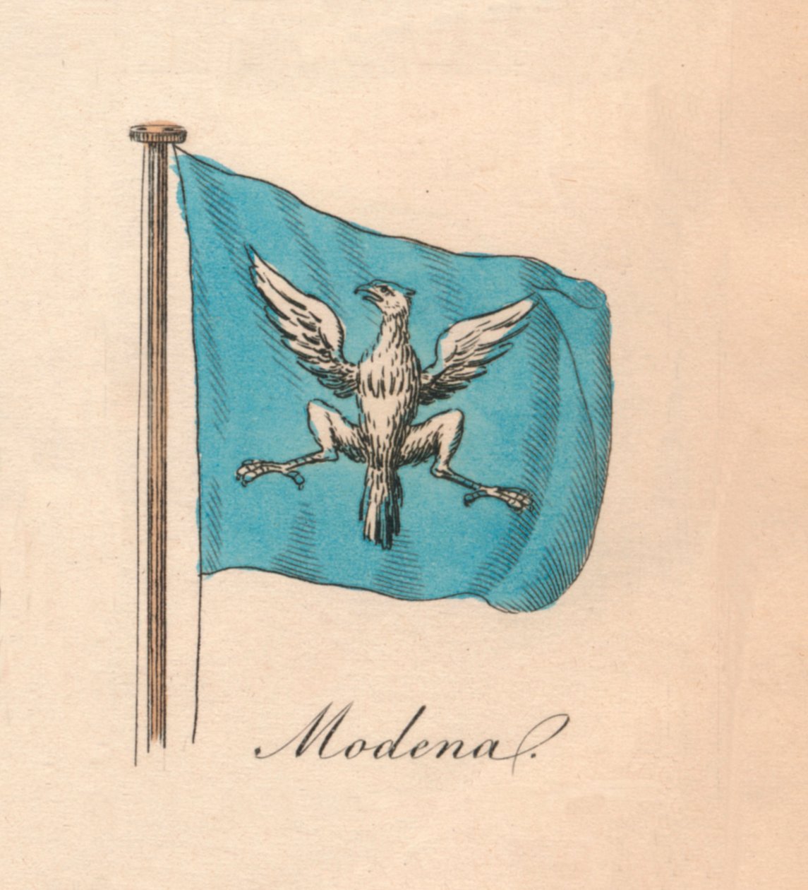 Modena, 1838 autorstwa Unbekannt