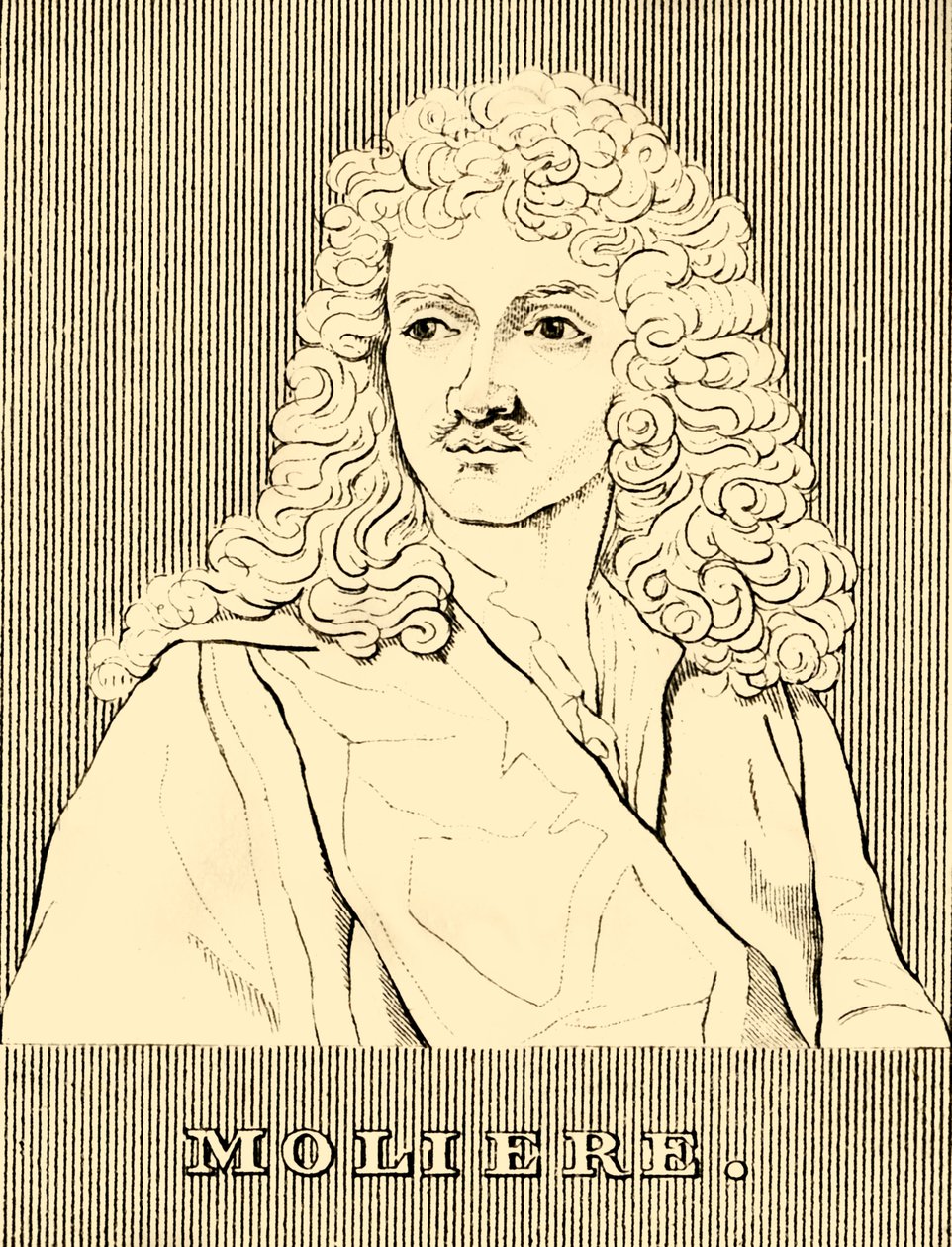 Moliera, 1622-1673, 1830. autorstwa Unbekannt