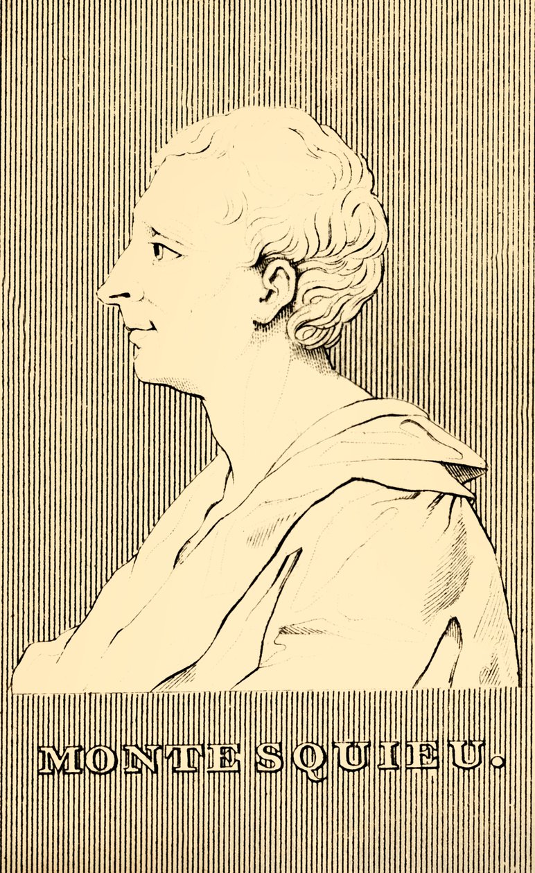 Monteskiusz, 1689-1755, 1830. autorstwa Unbekannt