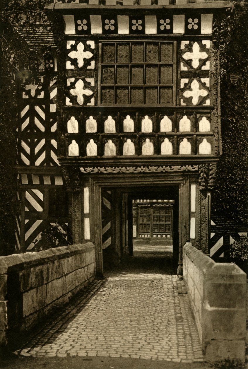 Moreton Old Hall, Congleton, 1920. autorstwa Unbekannt