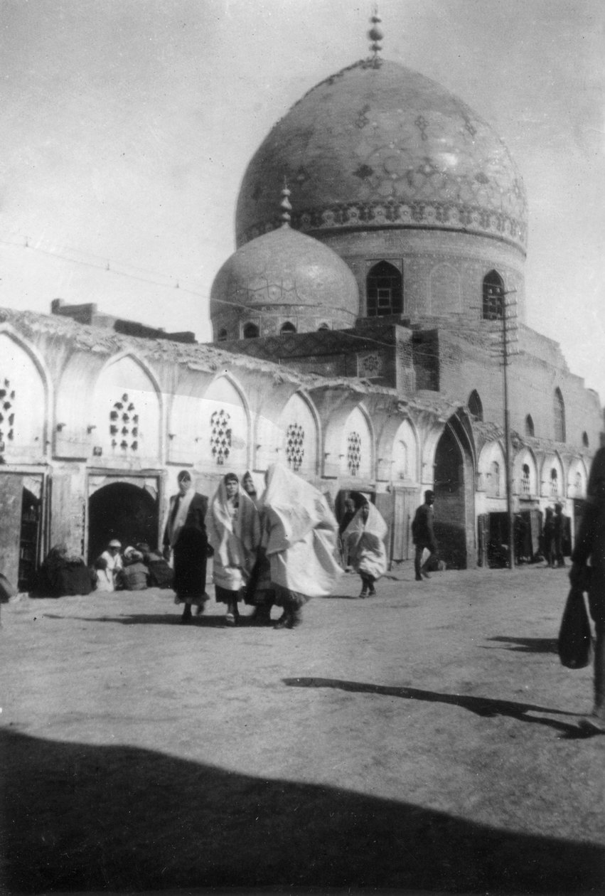 Meczet na ulicy Nowej, Bagdad, Irak, 1917-1919 autorstwa Unbekannt