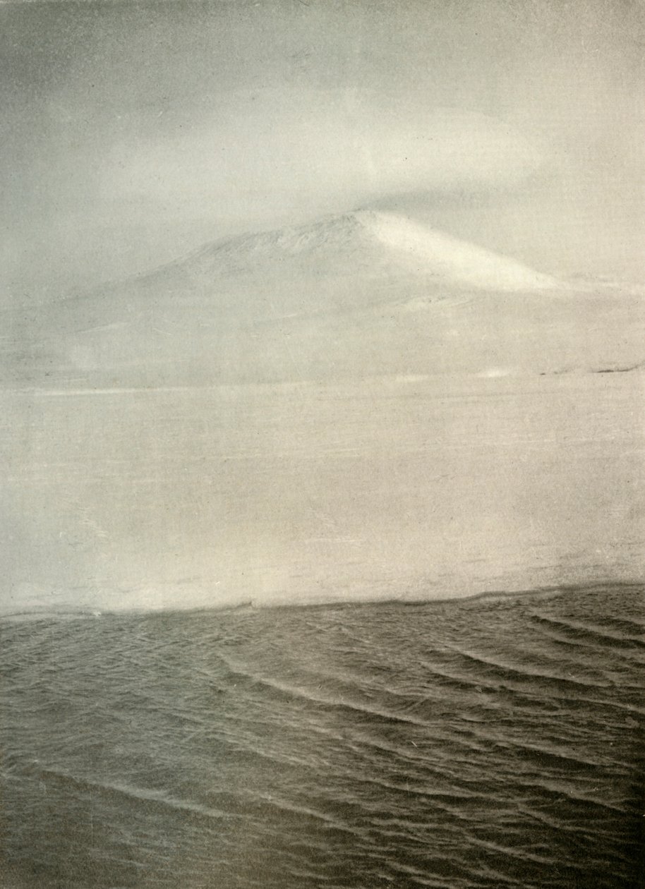Góra Erebus Z Lodowej Stopy, c1908, 1909 autorstwa Unbekannt