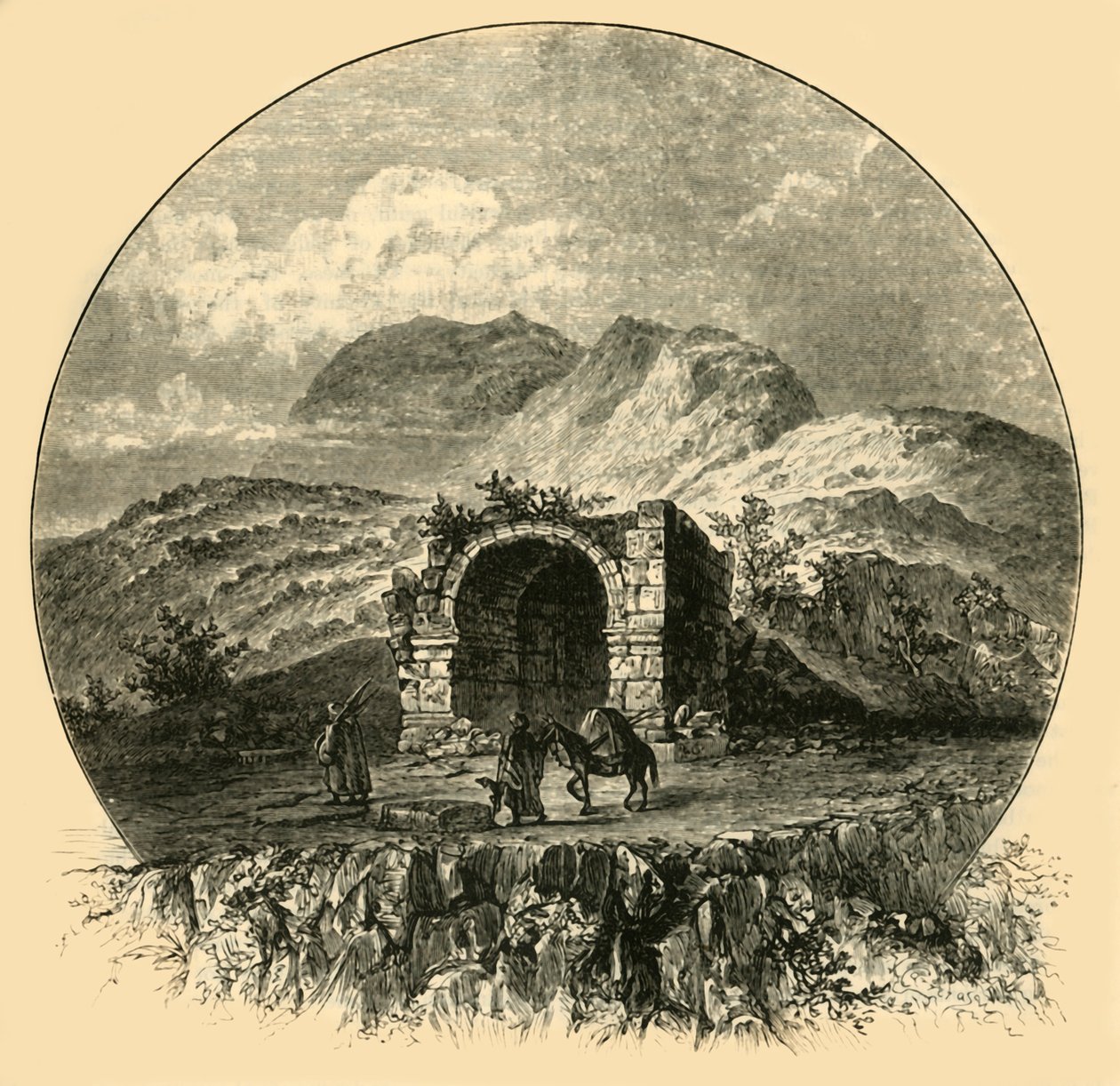 Góra Zagros, 1890. autorstwa Unbekannt