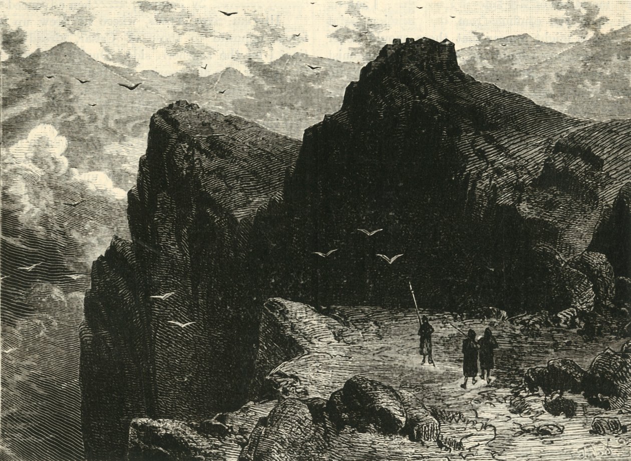 Scena górska w Epirze, 1890. autorstwa Unbekannt