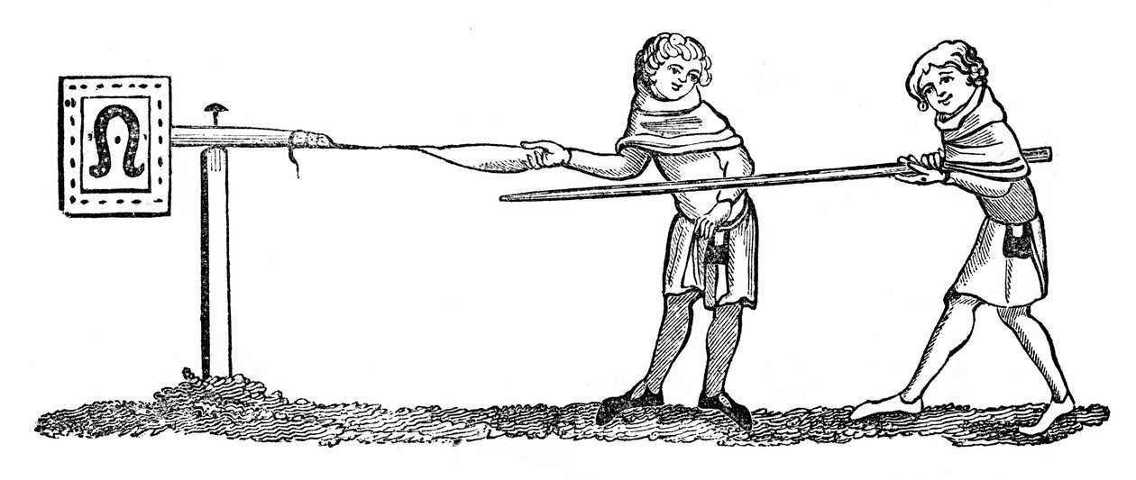 Ruchoma Quintain, 1344, 1833 autorstwa Unbekannt