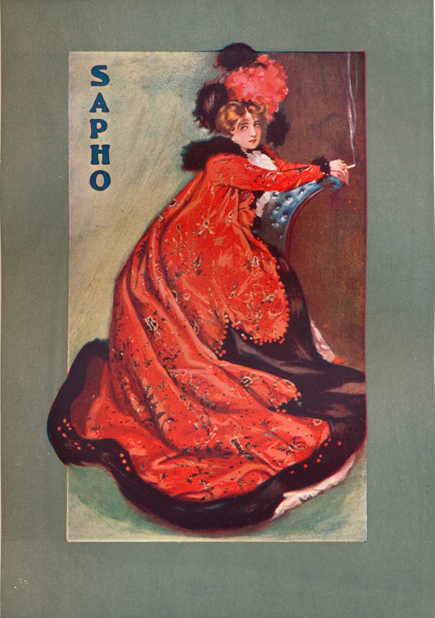 Pani Olga Nethersole w Sapho, ok. 1900 autorstwa Unbekannt