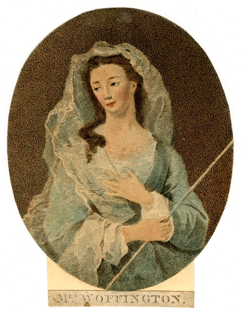 Pani Woffington, ok. 1760 autorstwa Unbekannt