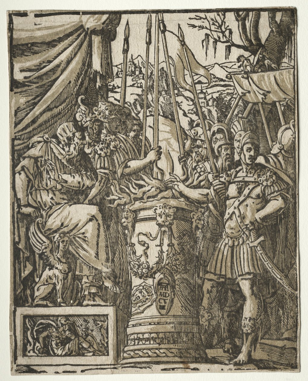 Mucius Scaevola, 1608 autorstwa Unbekannt