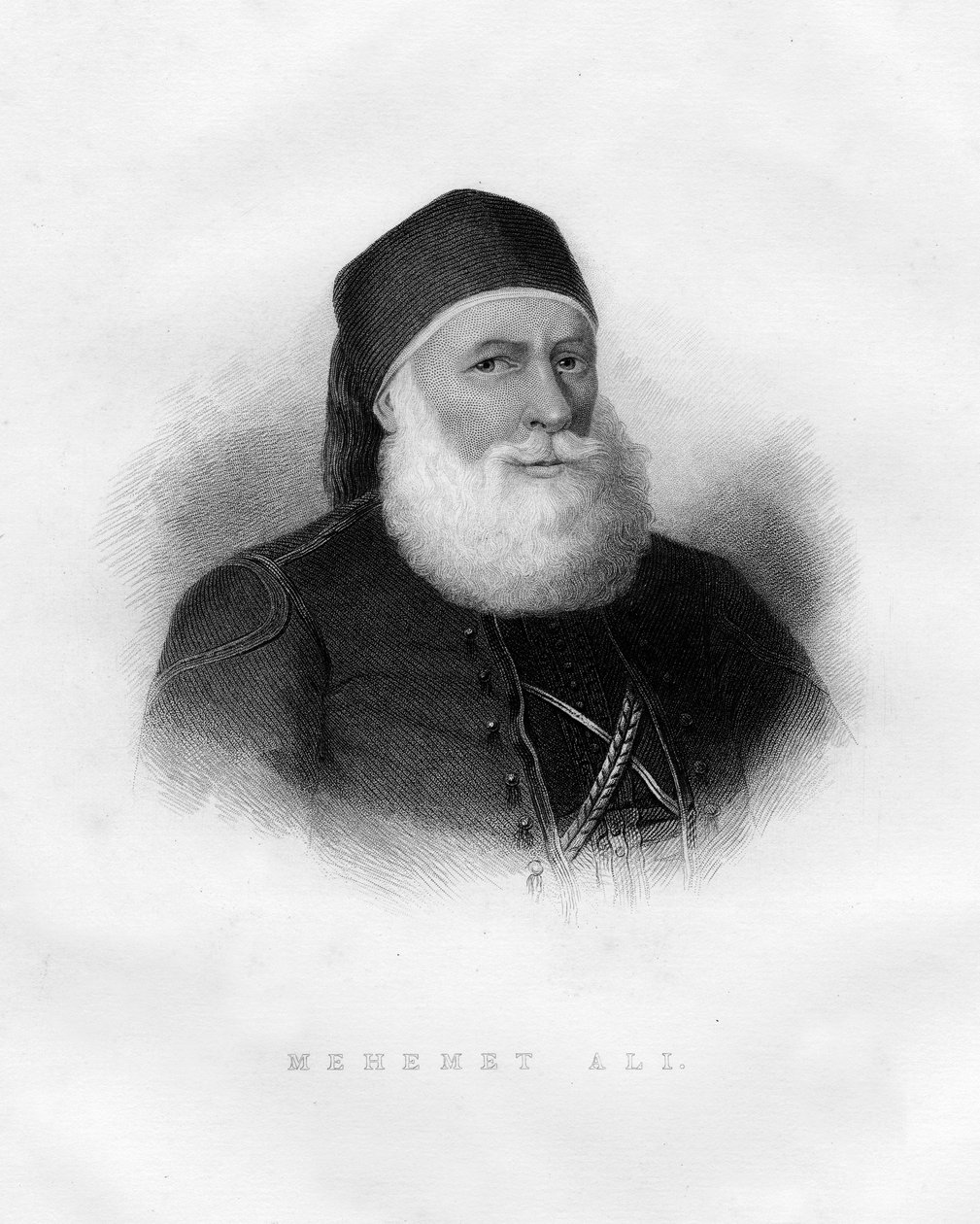 Muhammad Ali Pasza, wicekról Egiptu, XIX w. autorstwa Unbekannt