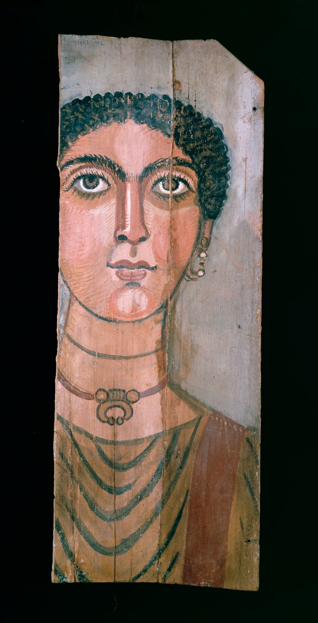 Portret mumii, 90-110 ne. autorstwa Unbekannt