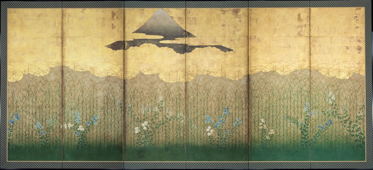 Musashino, XVII wiek autorstwa Unbekannt