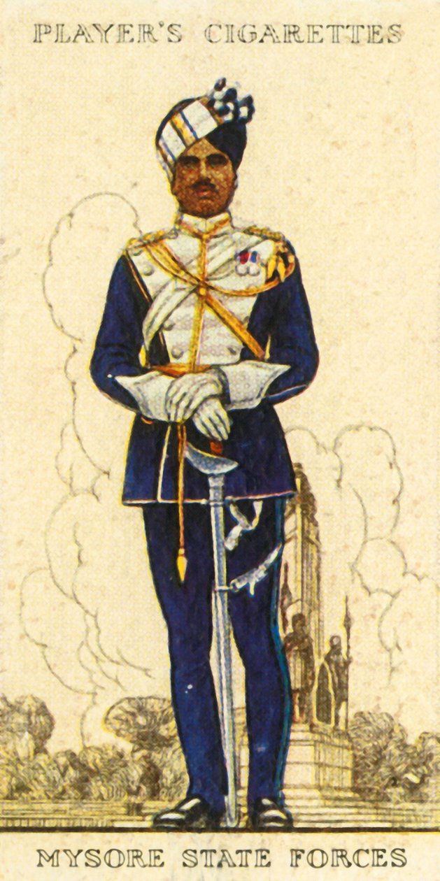 Siły stanowe Mysore, 1936. autorstwa Unbekannt