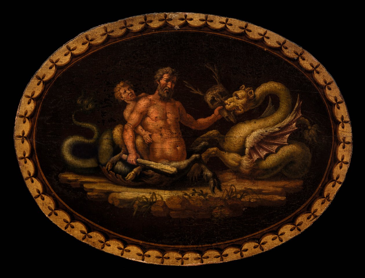 Scena mitologiczna, XVIII wiek. autorstwa Unbekannt