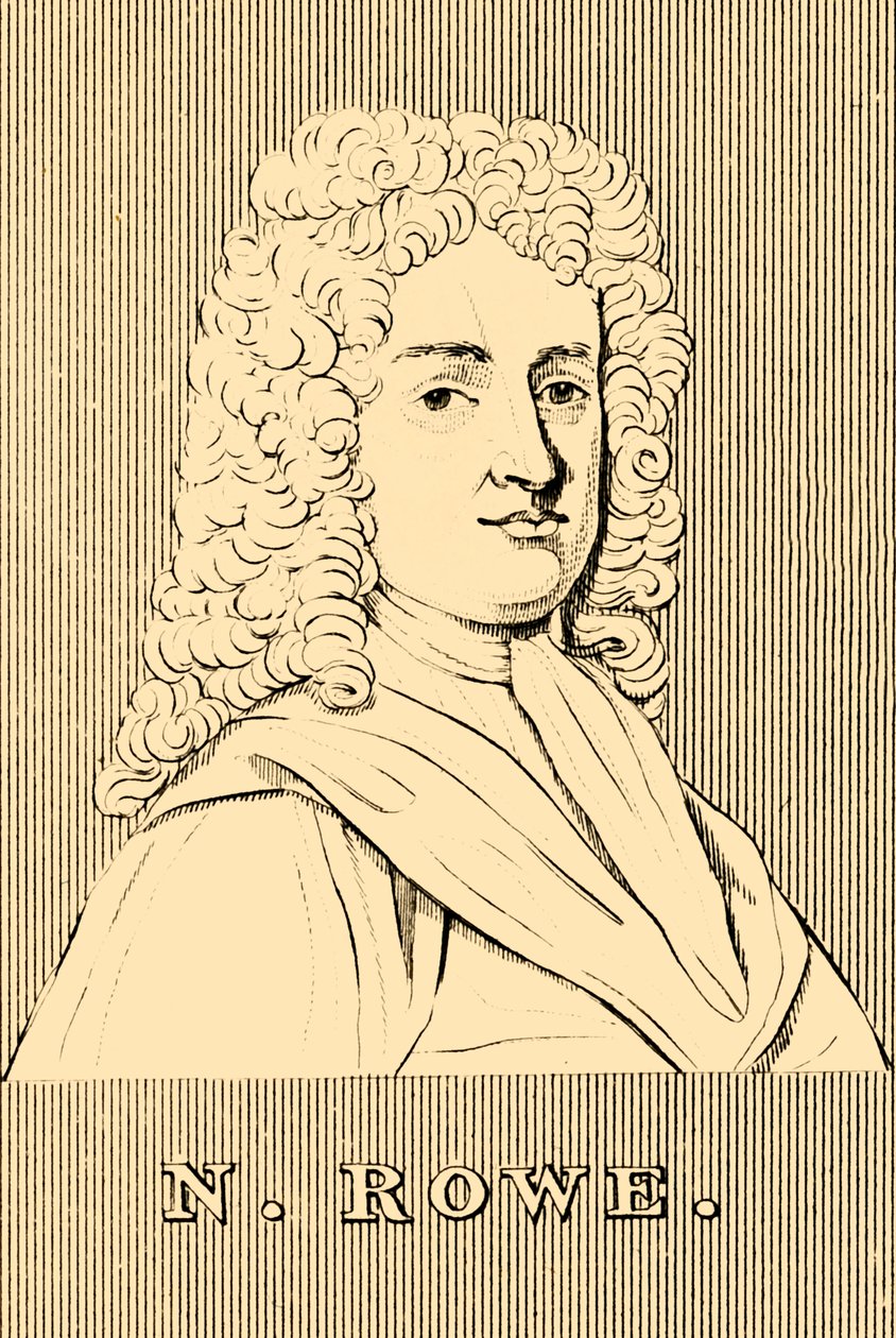 N. Rowe, 1674-1718, 1830. autorstwa Unbekannt