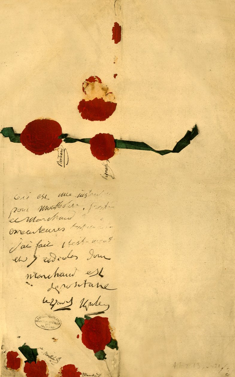 Testament Napoleonów, 16 kwietnia 1821, 1921. autorstwa Unbekannt