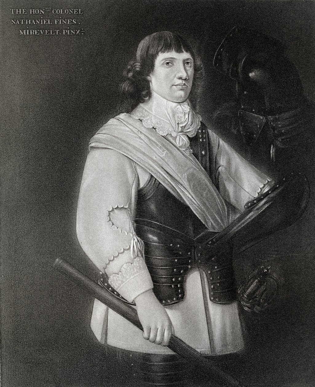 Nathaniel Fiennes, c1608-1669, polityk angielski, XVII w., 1899 autorstwa Unbekannt