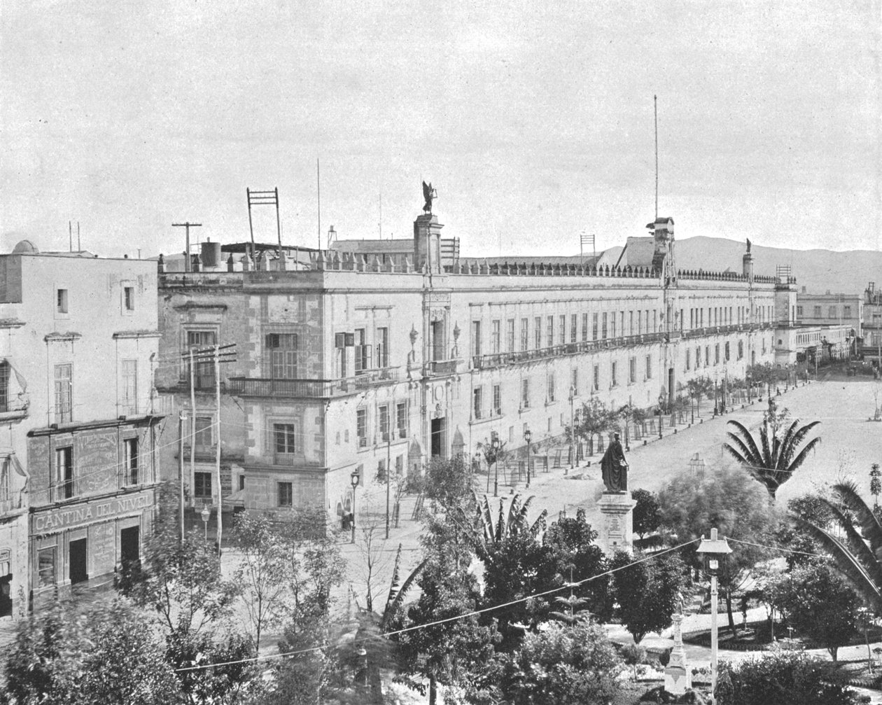 Pałac Narodowy, miasto Meksyk, Meksyk, ok. 1900. autorstwa Unbekannt