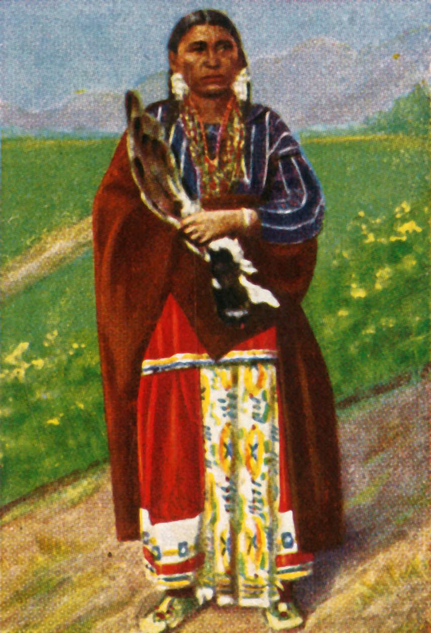 Rdzenna Amerykanka, ok. 1928. autorstwa Unbekannt
