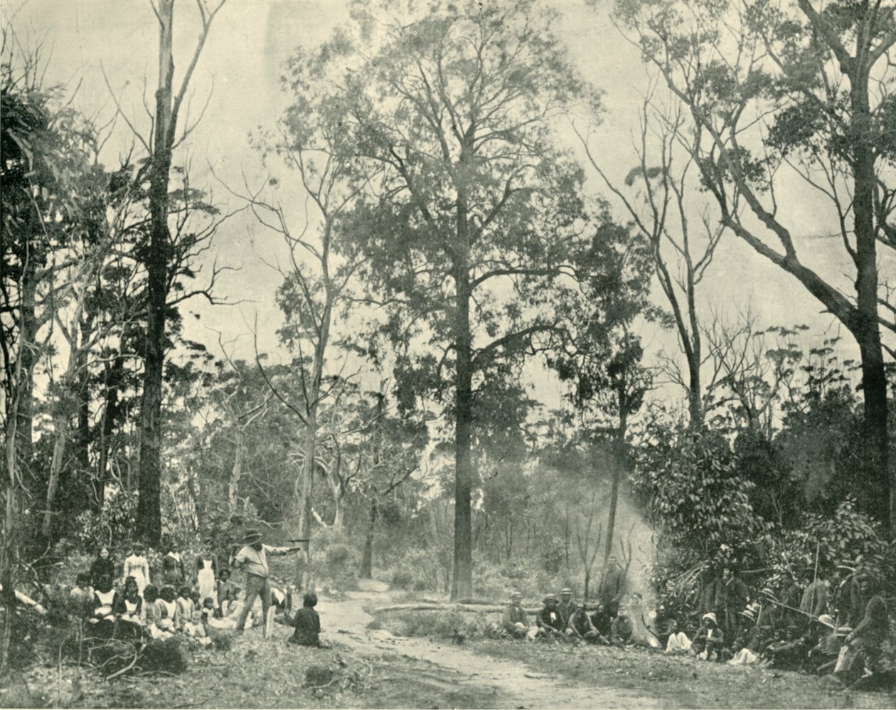 Native Sports, Lake Tyers, 1901. autorstwa Unbekannt