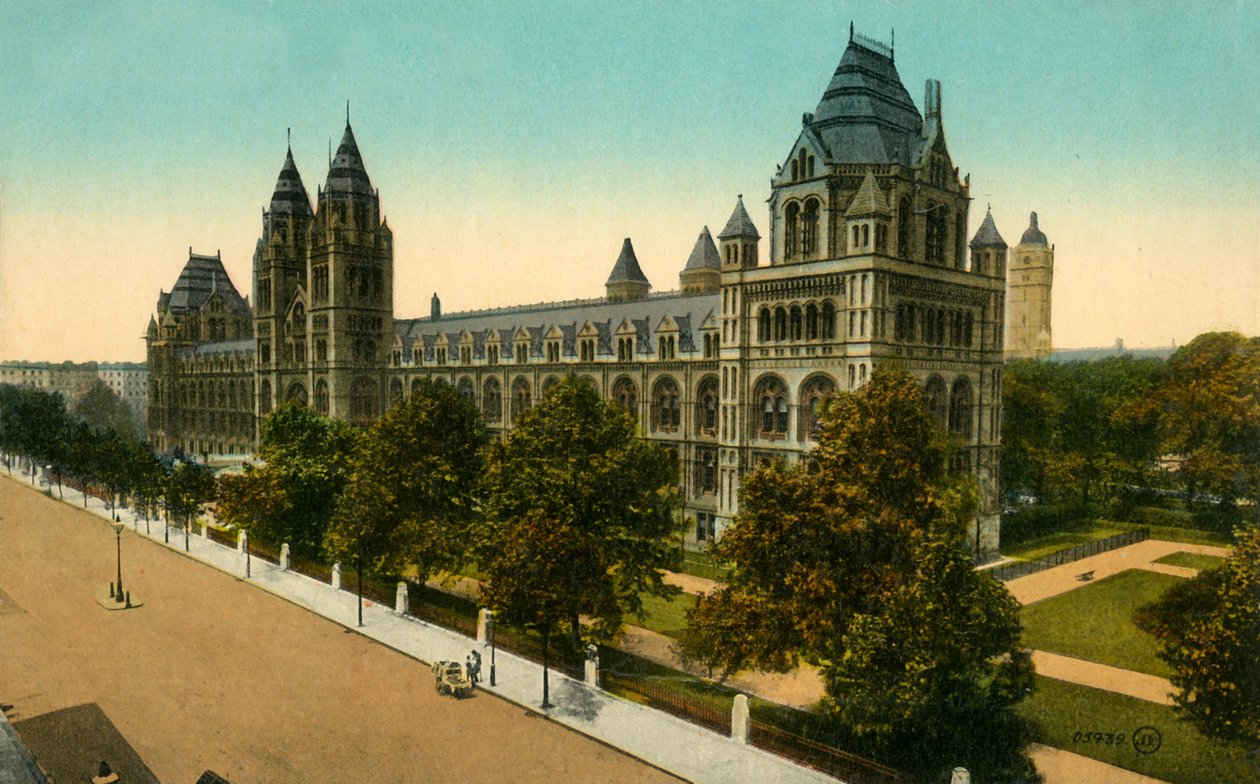 Muzeum Historii Naturalnej, Londyn, ok. 1910. autorstwa Unbekannt