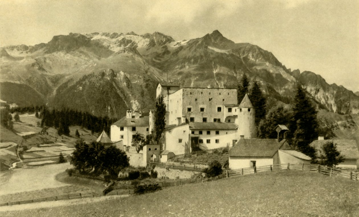 Zamek Naudersberg, Nauders, Austria, ok. 1935. autorstwa Unbekannt
