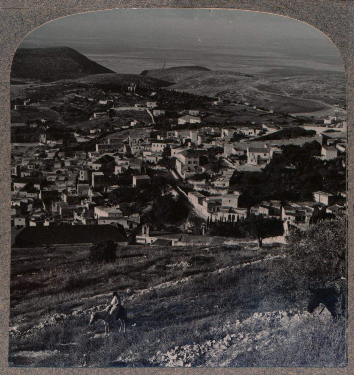 Nazaret i Góra Opadu, ok. 1900 autorstwa Unbekannt