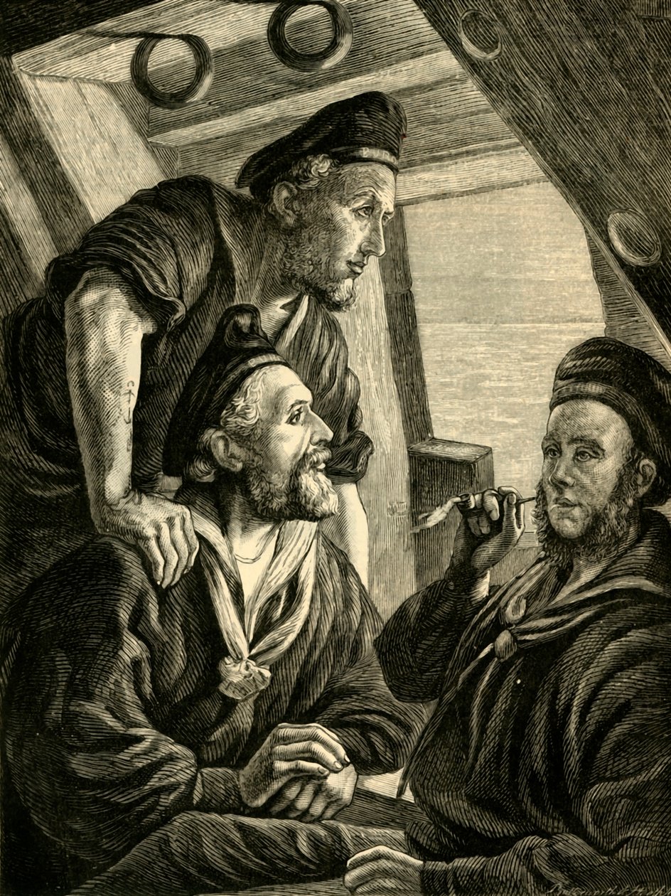 Zbliża się do domu, 1881. autorstwa Unbekannt