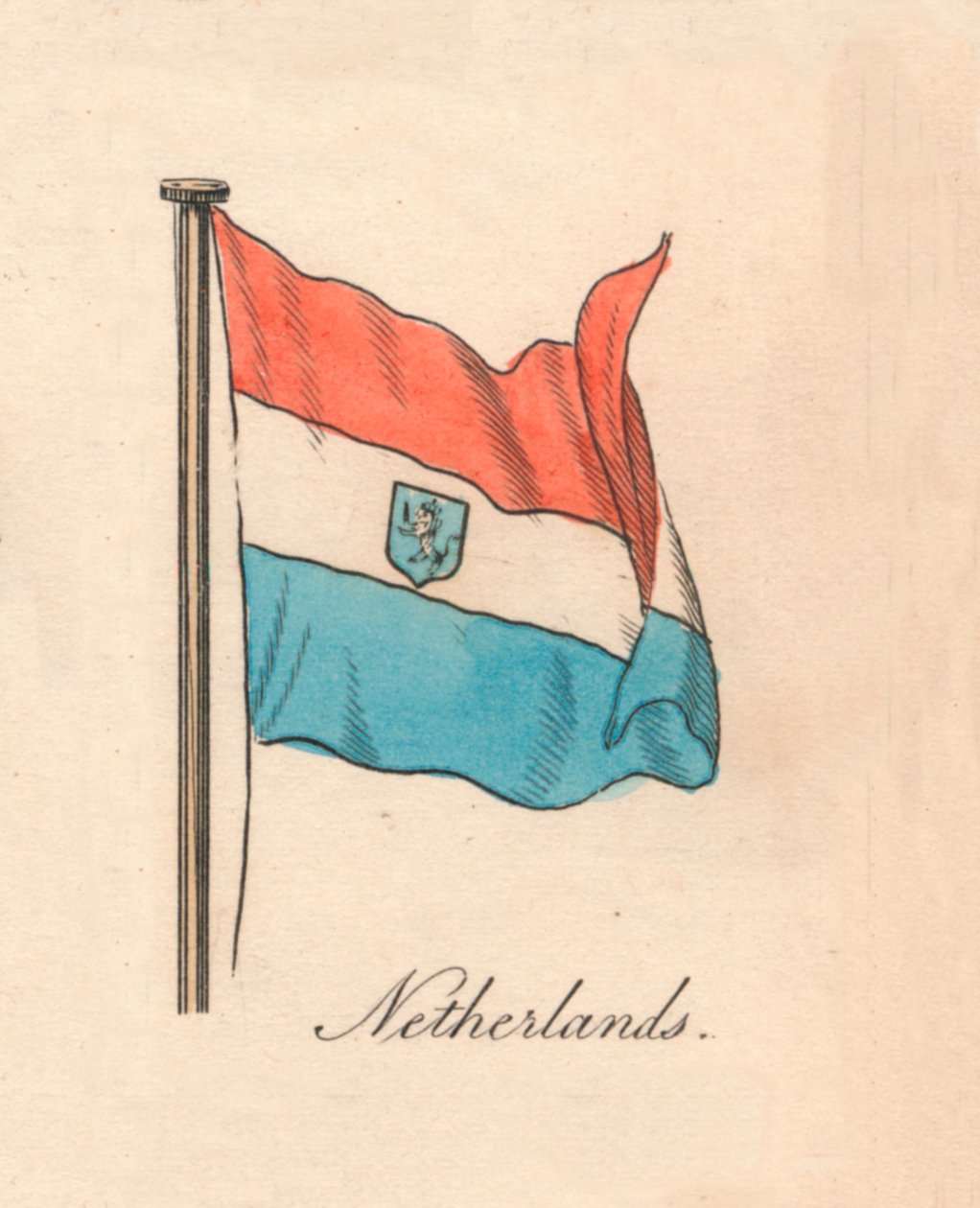 Holandia, 1838 autorstwa Unbekannt