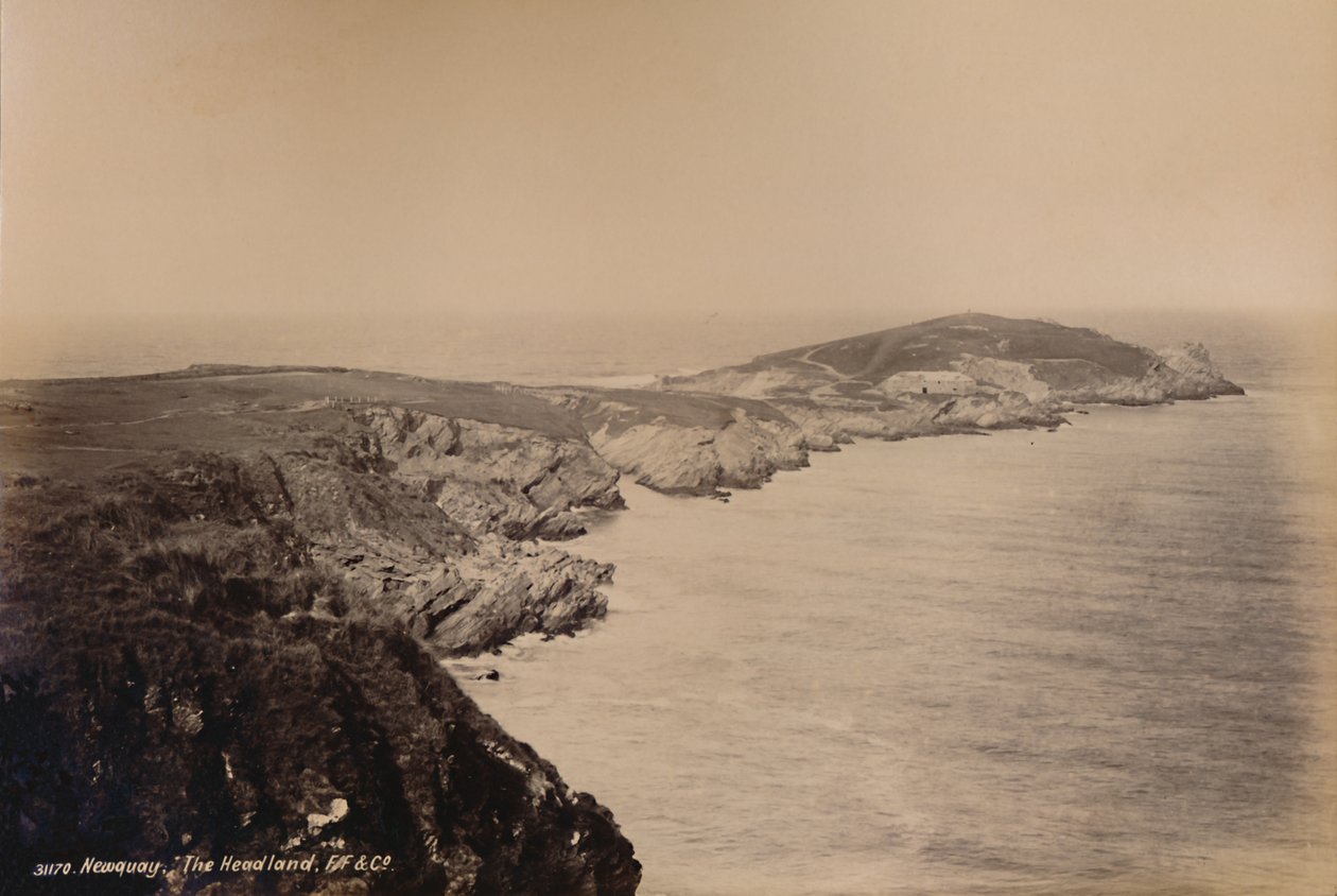 Newquay. Przylądek, 1929. autorstwa Unbekannt
