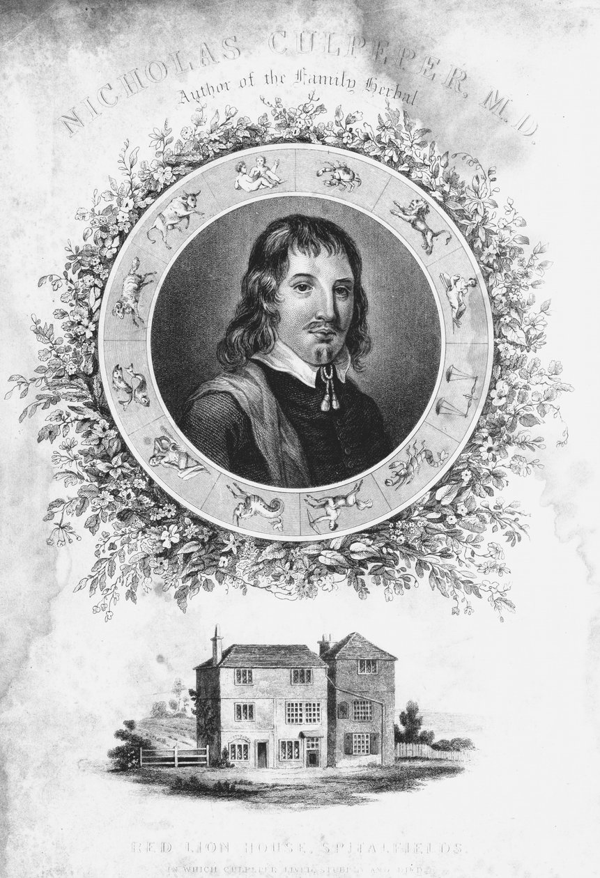 Mikołaj Culpepper, ok. 1650 r. XIX w. autorstwa Unbekannt
