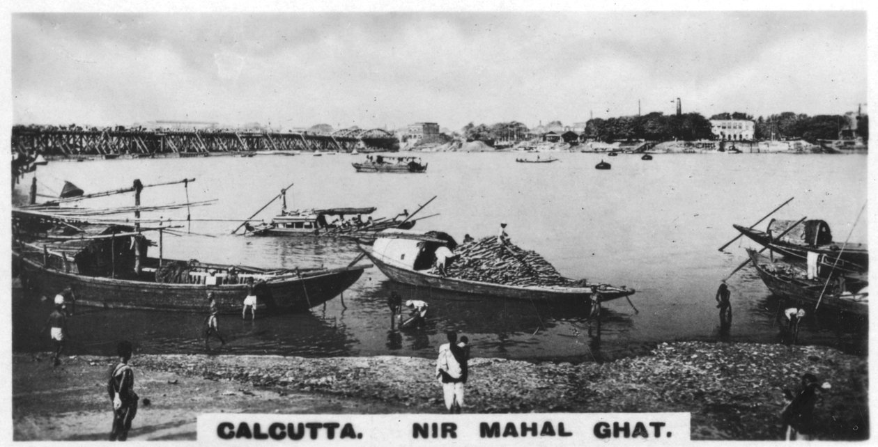 Neer Mahal Ghat, Kalkuta, Indie, 1925 autorstwa Unbekannt