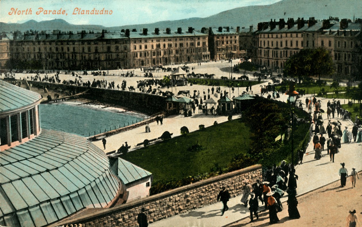 Parada Północna, Llandudno, koniec XIX-początek XX wieku. autorstwa Unbekannt