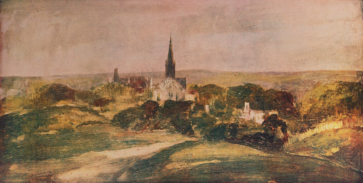 Katedra w Norwich, 1912 autorstwa Unbekannt